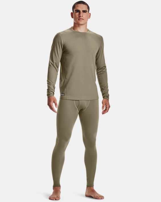 Men's UA Tactical ColdGear® Infrared Base Leggings, Brown, pdpMainDesktop image number 2